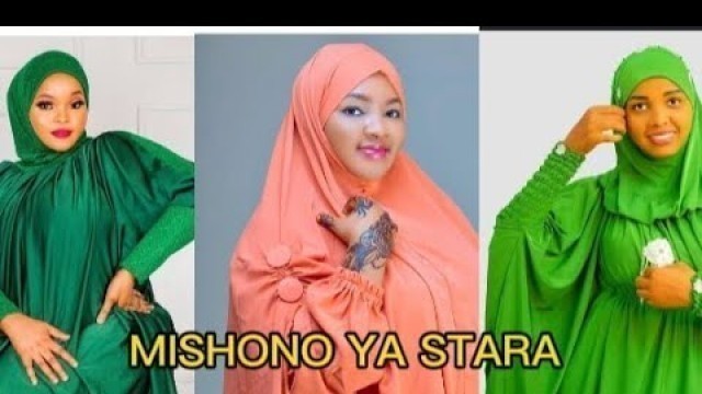 'JIONEE MISHONO PAMBE YA VIJUBA YA STARA INAYOTRENDI/ISLAMIC HIJAB STYLE'