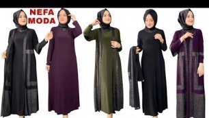 '(İÇLİ-DIŞLI) Nefa Moda Tesettür Giyim Kombinleri - 2022 Hijab Fashion'