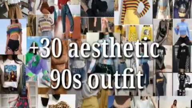 '+30 aesthetic 90s outfit'