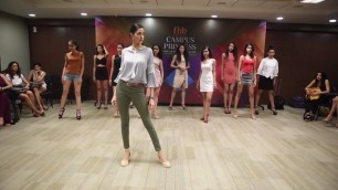 'fbb Campus Princess 2017: Ramp Walk session with Alesia Raut'