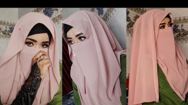 'Full coverage Hijab tutorial with niqab | Everyday Hijab | #hijab style | @Be you and Beauty'