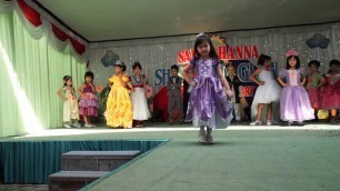 'Princess & Prince Fashion Show mix Pikachu Dance @St. Hanna Anniversary 2017'