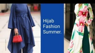 '#hijabfashion #stylewithhijab Summer hijab fashion style.'