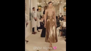 'Bella Hadid ♥️ in Ralph Lauren\'s dress