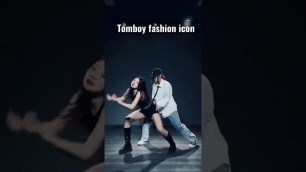 'Korean tomboy dancing #shorts #korean #dance #fashion'