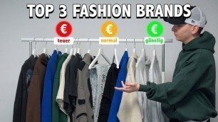 'TOP 3 Fashion-Brands 