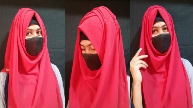 'Full coverage hijab style!Everyday were hijab tutorial by Fatu\'s world!HIJAB Ebot Halu!Masyah hijab'