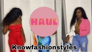 'knowfashionstyle haul + review @Knowfashionstyle'