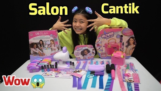 'BISA SALON SENDIRI LOH ! DENGAN COOL MAKER GO GLAM NAIL SALON & HOLLYWOOD HAIR'