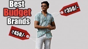 '7 Best & Cheap Clothes Brands In India | Best Budget Brands | Hindi'