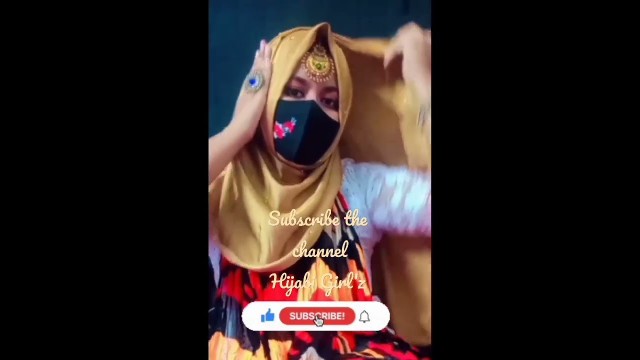 'Easy hijab style with any drsss #hijabstyle #hijabi #hijab #shorts #shortvideo'