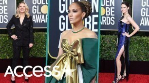 'Glitz And Glam Rule The 2020 Golden Globes Red Carpet Fashion'