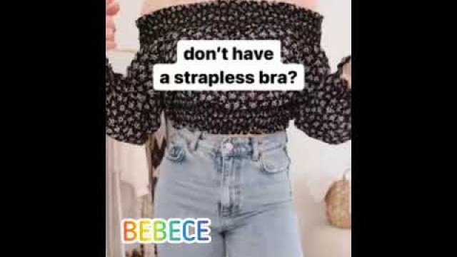 'Strapless Bra Hack - Lifestyle Hacks - Fashion style - Women Fashion ideas'