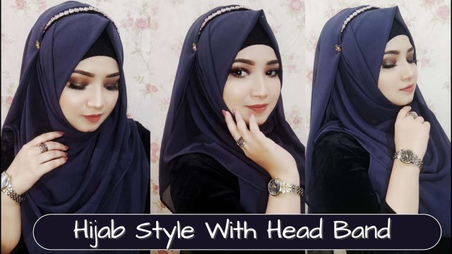 'Hijab Style With Head Band 