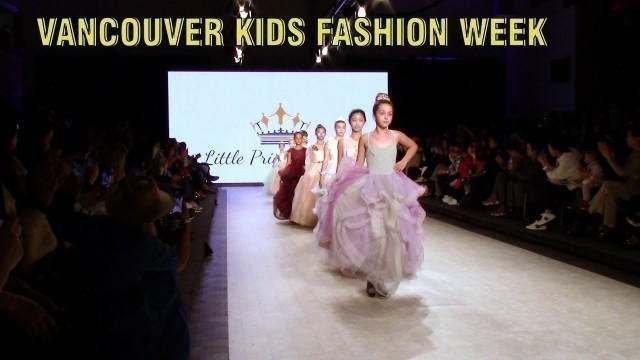 'Vancouver Kids Fashion Week Fall 2019'