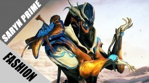 'Warframe | Fashion Frame | Saryn Prime : Winters Bloom'