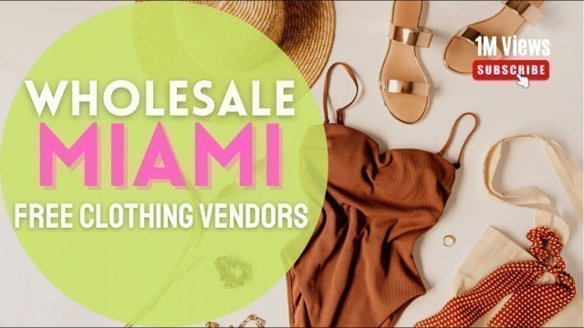 'MIAMI WHOLESALE CLOTHING STORES  | Fashion District #wholesalevendors'