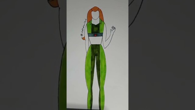 '#totallyspies #illustration #fashion #fashionart #model #satisfying #shorts #viral #drawing #art'