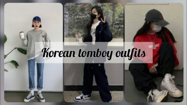 '20+ Different types of Korean tomboy outfits || tomboy outfit ideas || fashion tube'