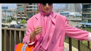 'PINK OUTFIT IDEA/outfit hijab style LOOK 10 #outfitkece #outfitideas #youtubeshorts #shorts'