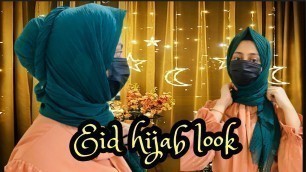 'Hijab Tutorial | Easy hijab styles with mask | Easy hijab tutorial | Everyday hijab styles #shorts'