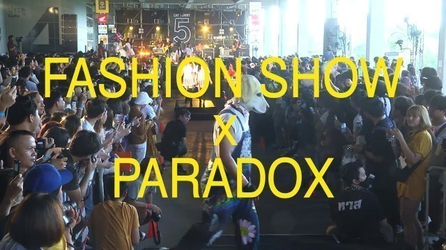 'FASHION SHOW x PARADOX @ CAT T SHIRT 5'