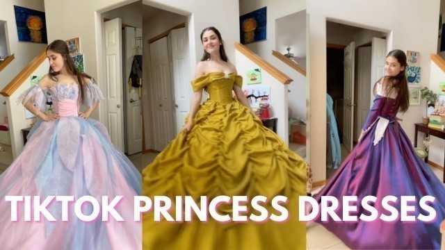 'Best of Disney + Barbie Princess Dresses ✨ DIY Sewing Fashion TikTok Compilation'