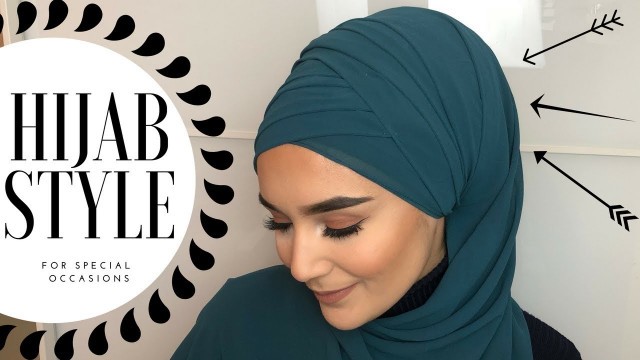 'Folded Hijab Style I Occasional'