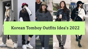 'Korean Tomboy Outfit Ideas 2022 | Tomboy Outfit For Girls | Tomboy Outfit For Teenagers | #tomboy'