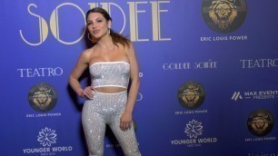 'Jen Rufo \"Golden Soiree 2022 Awards Season Celebration\" Red Carpet Fashion'