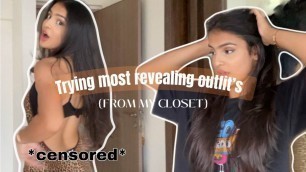 'Trying MOST REVEALING OUTFITS! *Oops moment* | SHREYA SEN'