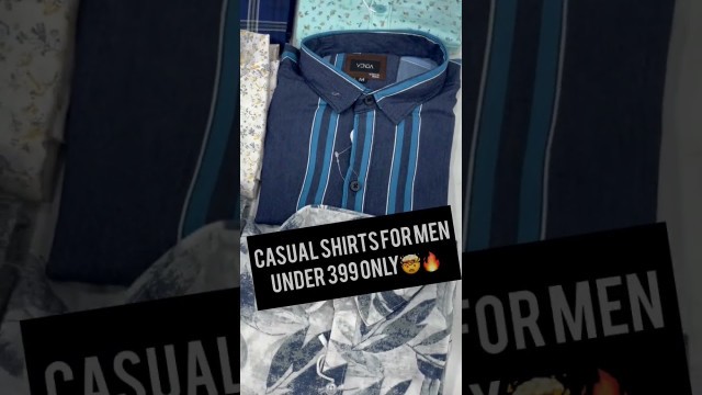 'Casual Shirts For Men Under 399 Only 