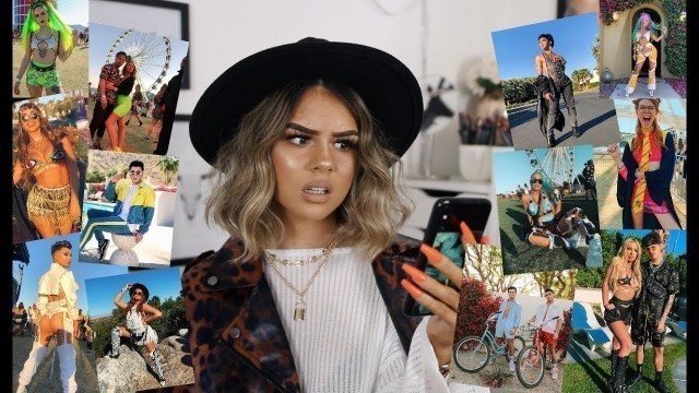 'REACTING TO YOUTUBER/CELEBS COACHELLA OUTFITS 2019 (YIKES)'