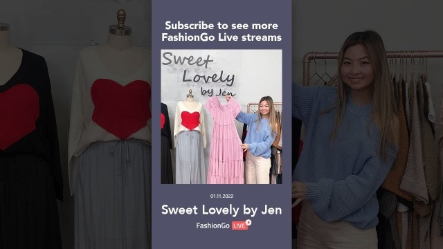 'FG Live: Sweet Lovely By Jen #shorts'