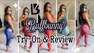 'BUFFBUNNY TRY ON & REVIEW | FITNESS CLOTHES HAUL | IN WITH JEN'