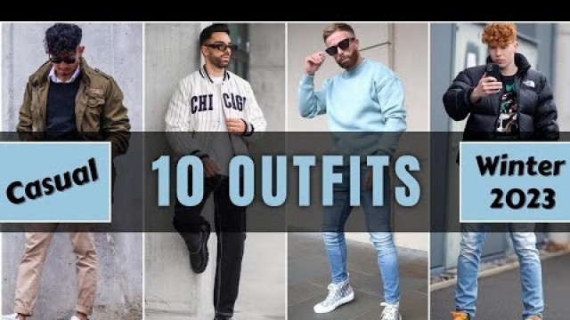 '10 Latest Winter Casual Outfit Ideas For Men 2023 | Men\'s Fashion | Winter 2023'