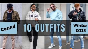 '10 Latest Winter Casual Outfit Ideas For Men 2023 | Men\'s Fashion | Winter 2023'