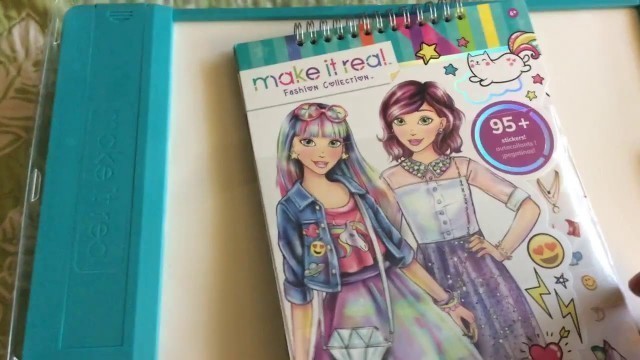 'Make It Real fashion design drawing and coloring set w  light table  review!'