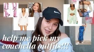 'COACHELLA 2022 OUTFITS (try on hauL)'