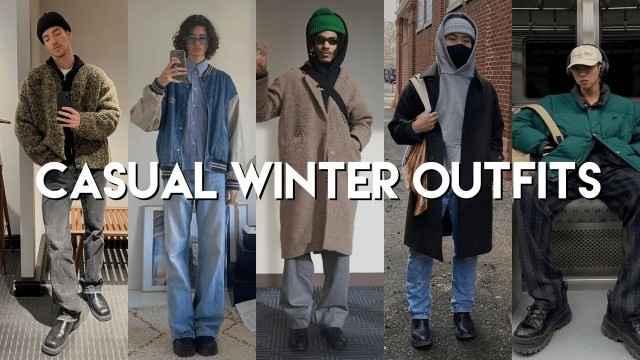 'Casual Winter Outfit Ideas | Men\'s Fashion Style Blog 2022'