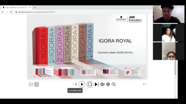 'Formation Igora Fashion Light & Igora Highlift de Schwarzkopf Pro Algérie avec Hicham Zarhouni'