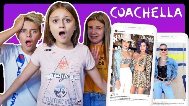 'REACTING TO CELEBRITY COACHELLA OUTFITS **James Charles, Hayley Bieber**| Sophie Fergi'