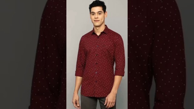 'Mens fit printed casual shirt #shorts #shortvideo #trending #trendingshorts'