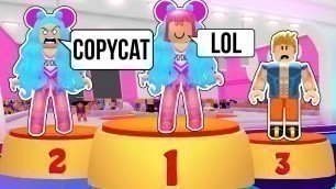 'Roblox: YELLED AT FOR COPYING HER OUTFIT IN FASHION FAMOUS!!!'