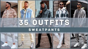 '35 Sweatpants Outfit Ideas For Winter 2023 | Men\'s Fashion'