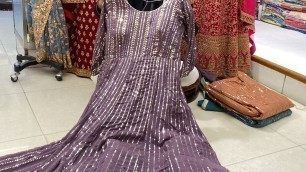 'Sequence work gown || Light weight beautiful gawn || Nibir fashion'