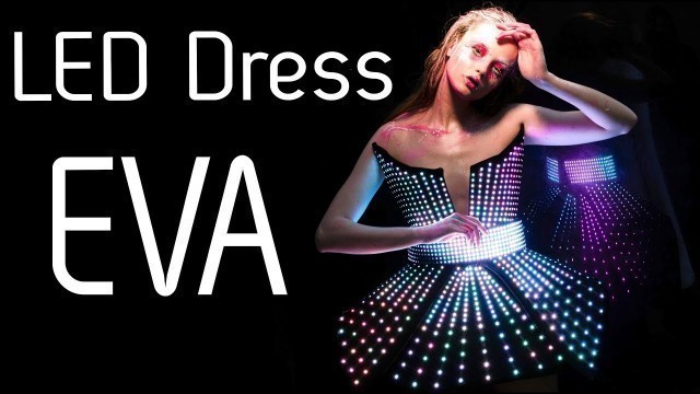 'Rave sexy LED light up rainbow fancy dress outfit, fashion festival costume clothing - logo _H17'