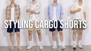 'How to Style Cargo Shorts for Men | 8 Casual Summer Outfits'