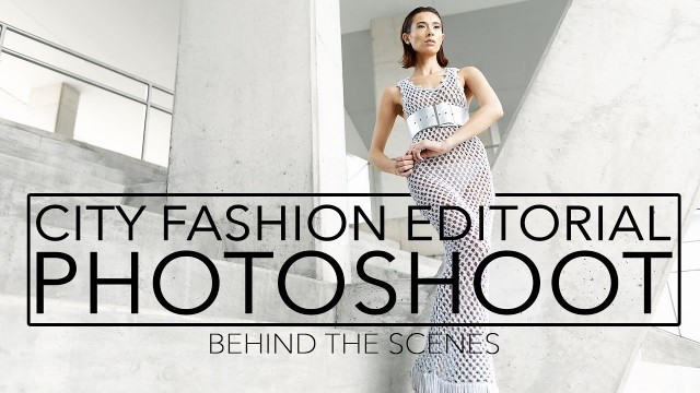 'City NATURAL LIGHT FASHION PHOTOSHOOT | Behind The Scenes'