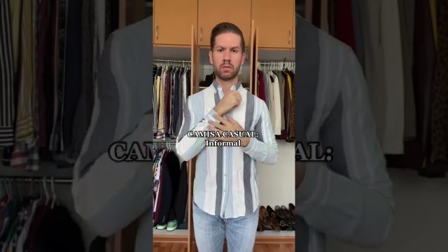 'Diferencia entre CAMISA VESTIR Y CASUAL Para Hombres'